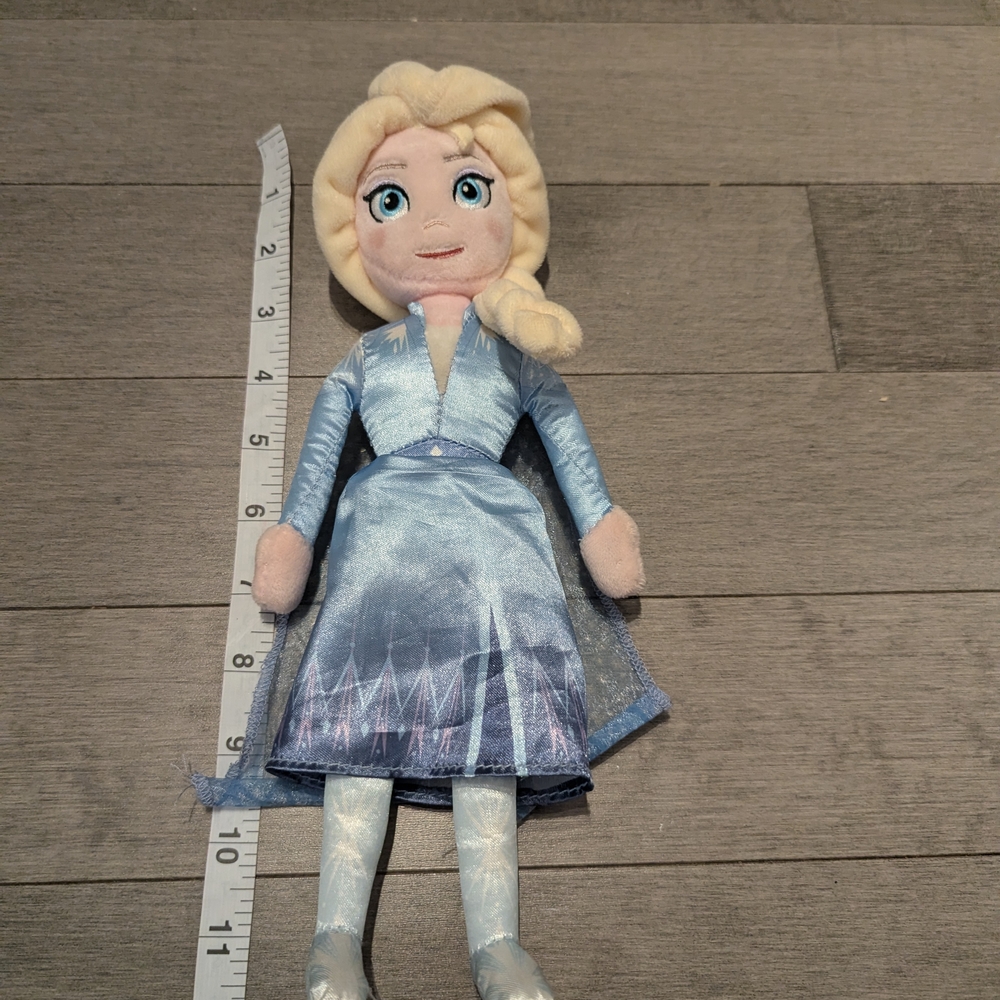 Disney Frozen2 Elsa  Blue and Cream Plush Doll